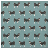 Finnischer Lapphund Stoff (Muster)