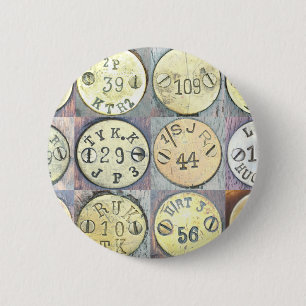 Finnischer Mosin-Nagant Disc-Knopf auf lager Button