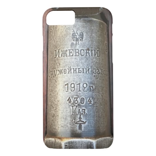 Finnischer russischer Kosake Izhevsk M91 Mosin Case-Mate iPhone Hülle (Rückseite)