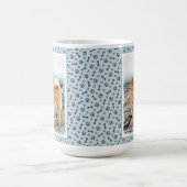Finnischer Spitz beim Seashore-Gemälde - Hundekuns Kaffeetasse (Mittel)