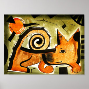 Finnischer Spitz dk_2005aug8p Poster