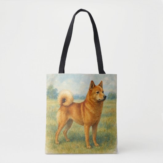 Finnischer Spitz Tasche (Vorderseite)