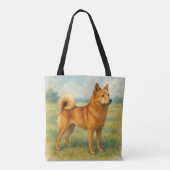 Finnischer Spitz Tasche (Rückseite)