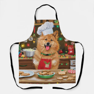 Finnischer Spitz-Weihnachtsbacken: Festliches Weih Schürze