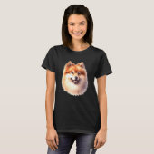 Finnischer Spitzhund T-Shirt (Vorne ganz)