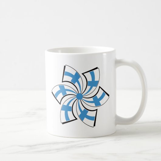 Finnischer Stern Kaffeetasse (Rechts)
