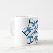 Finnischer Stern Kaffeetasse (Vorderseite Links)