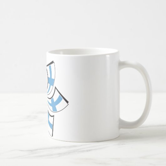 Finnischer Stern Kaffeetasse (Rechts)