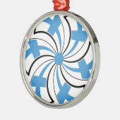 Finnischer Stern Ornament Aus Metall (Links)