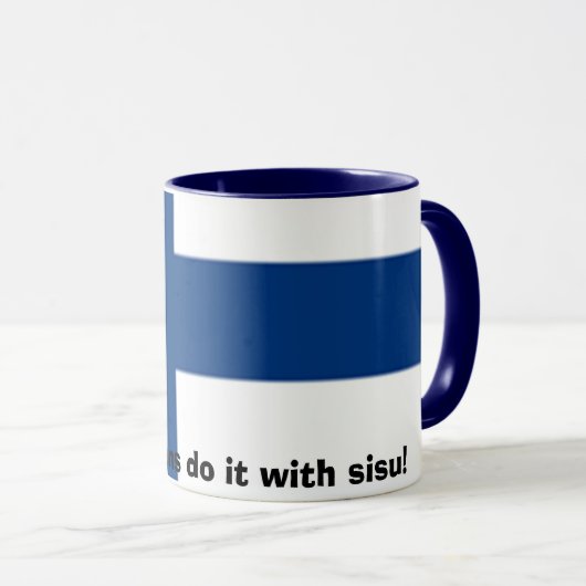 Finnischer Stolz! II Tasse (VorderseiteRechts)