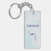 Finnischer Twin Vater Schlüsselanhänger (Vorderseite links)