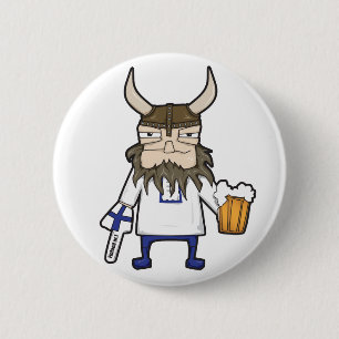Finnischer Viking-Knopf Button