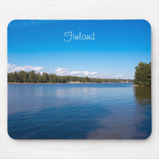 Finnisches Archipel Mousepad (Vorne)