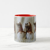***FINNISCHES GNOME*** CHRISTMAS-TASSE ZWEIFARBIGE TASSE (Mittel)