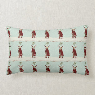 FINNISCHES GNOME ELVES CHRISTMAS PILLOW LENDENKISSEN