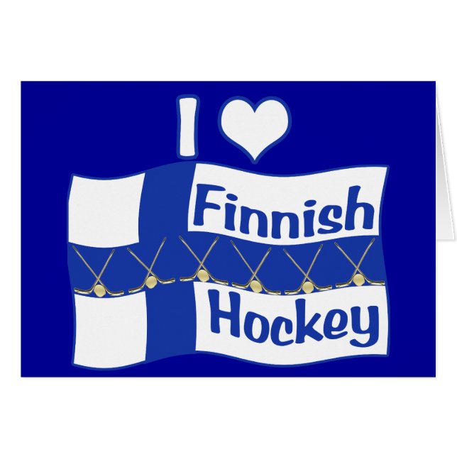 Finnisches Hockey (Vorderseite (Horizontal))