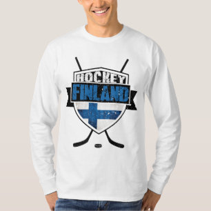 Finnisches Hockey-Schild Suomi T-Shirt