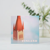 Finnisches Kirchenplakat (Stehend Vorderseite)