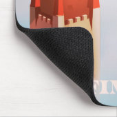 Finnisches Kirchenplakat Mousepad (Ecke)