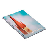 Finnisches Kirchenplakat Notizblock (Rechte Seite)