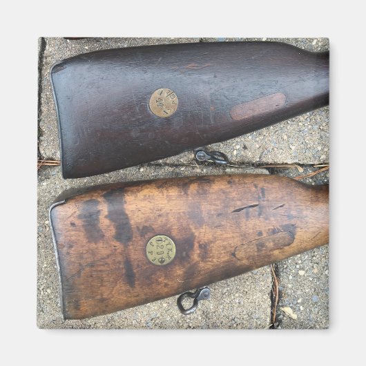 Finnisches M27 Mosin Nagant Stock Disk Magnet (Vorne)