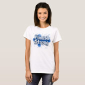 Finnisches starkes (Finnland) T-Shirt (Vorne ganz)