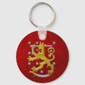 Finnisches Wappen Schlüsselanhänger (Vorderseite)