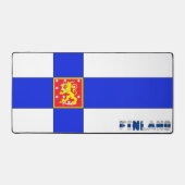 Finnisches Wappen Schreibtischunterlage (Vorderseite)