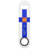 Finnisches Wappen Speed Flaschenöffner (Rückseite)