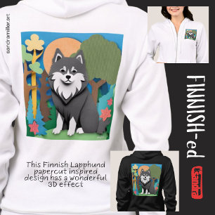 FINNISH-ed Lapphund Hoodie