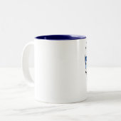 Finnish Girl Zweifarbige Tasse (Vorderseite Links)