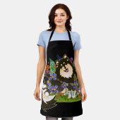 FINNISH LAPPHUND All-over-Print-Schürze Schürze (Getragen)