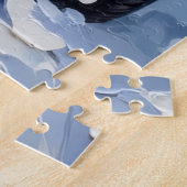 Finnish Lapphund Christmas Red Truck Holiday Puzzle (Seite)