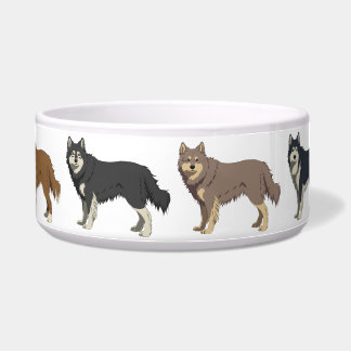 Finnish Lapphund colors dog bowl Napf