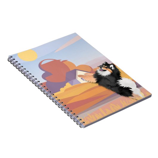 FINNISH LAPPHUND Notebook Notizblock (Rechte Seite)