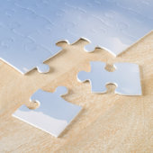 Finnish Lapphund Snowy Village Santa Hat Christmas Puzzle (Seite)