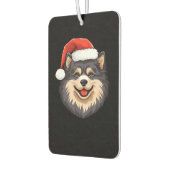 Finnish Lapphund Ugly Sweater Christmas Classic T- Autolufterfrischer (Links)