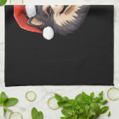 Finnish Lapphund Ugly Sweater Christmas Classic T- Geschirrtuch (Gefaltet)