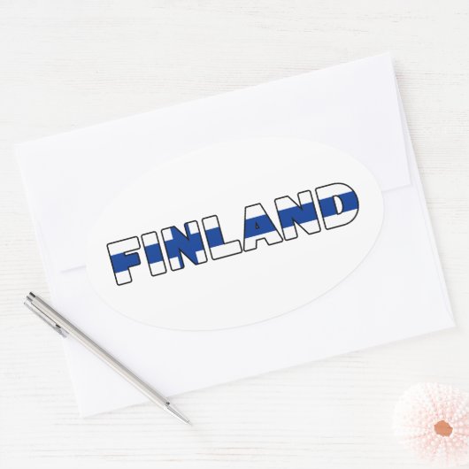 Finnland Aufkleber (Umschlag)