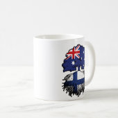 Finnland Australien Tree Roots Kaffeetasse (VorderseiteRechts)