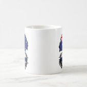 Finnland Australien Tree Roots Kaffeetasse (Mittel)