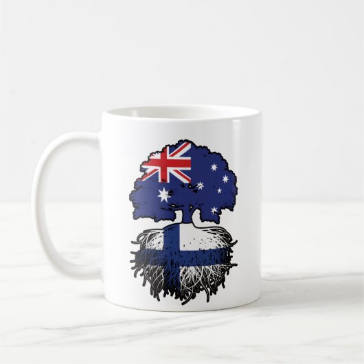 Finnland Australien Tree Roots Kaffeetasse (Links)