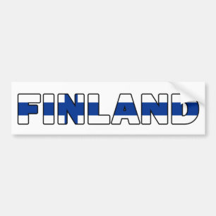 Finnland-Autoaufkleber Autoaufkleber