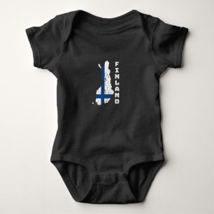 Finnland Baby Strampler