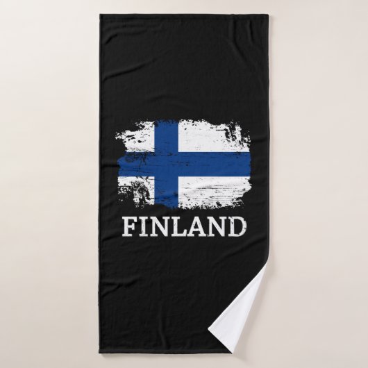 Finnland Badehandtuch (Badehandtuch)