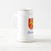 FINNLAND BIERGLAS (Vorderseite Links)