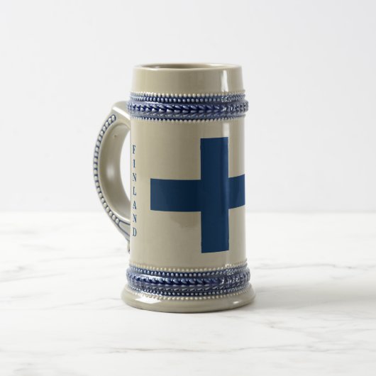 FINNLAND BIERGLAS (Vorderseite Links)