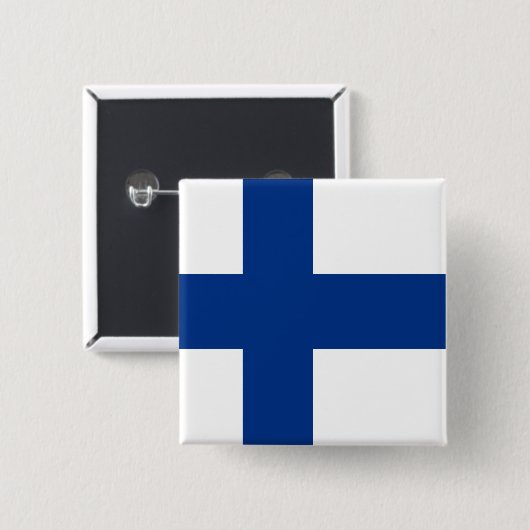 Finnland Button (Vorne & Hinten)