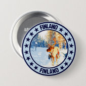 Finnland Button (Vorne & Hinten)