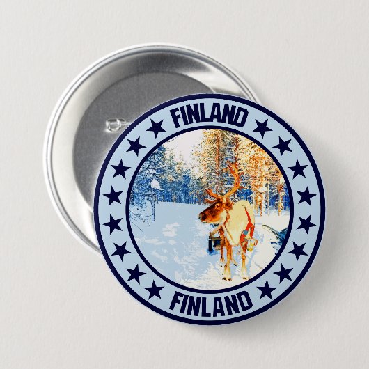 Finnland Button (Vorne & Hinten)